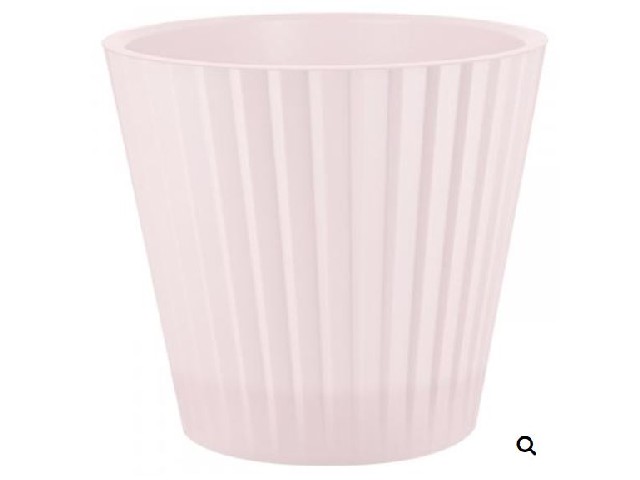 Горшок для цветов InGreen Sand Orchid  D160мм, 2л c дренажной вставкой розовый жемчуг